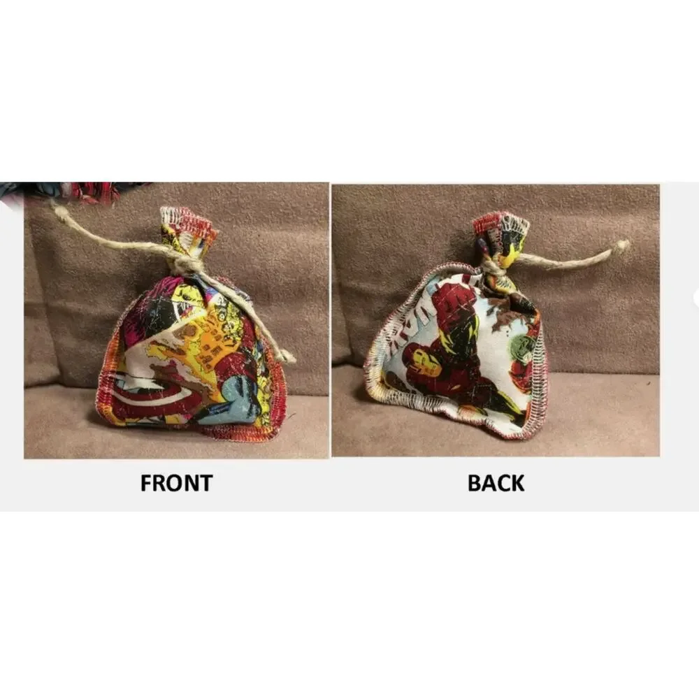 Handmade Catnip Toy Satchels Fandom Themed Lot of 5